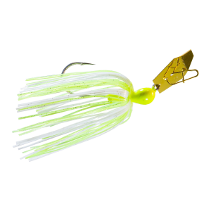 ChatterBait 1/2 oz White/Chartreuse