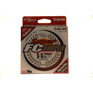 Sunline Super FC Sniper 14 lb - Clear - 200 yds