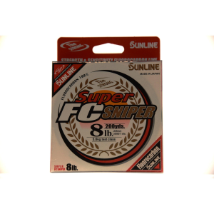Sunline Super FC Sniper 8 lb - Clear - 200 yds