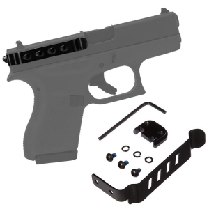Techna Clip Conceal Carry Gun Belt Clip - Fits Glock 42  Ambidextrous Black