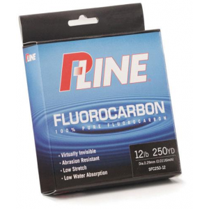 P-Line Soft Fluorocarbon Clear - 12 lb - 250 yds