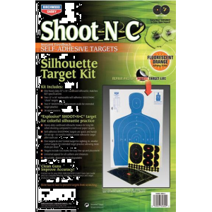 Birchwood Casey Shoot-N-C Silhouette Target Kit