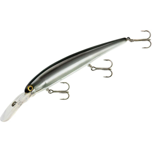 Bandit Walleye Deep Jerkbait 4-3/4" 5/8 oz Chrome Black Back