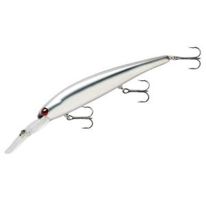 Bandit Walleye Deep Jerkbait 4-3/4" 5/8 oz Chrome/Red Eye