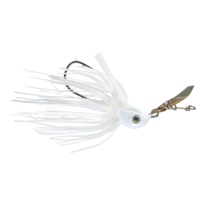 ChatterBait Wdlss Project Z 3/8 oz Pearl Ghost