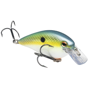 Strike King KVD Square Bill 1.5 Crankbait 2-1/4" 3/8 oz Chartreuse Sexy Shad
