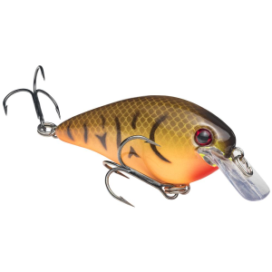 Strike King KVD Square Bill 1.5 Crankbait 2-1/4" 3/8 oz Brown Orange Belly Craw