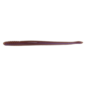 Roboworm-Baits Roboworm 6''Fat StraightTail Oxblood Light Red Fl  8pk - $6.66 at Natchez Shooting & Outdoors