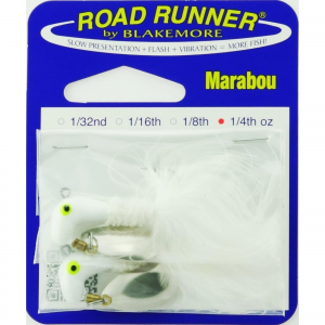 Road Runner Marabou 1/4 oz White