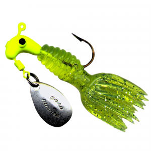 Road Runner Crappie Thunder 1/16 oz Chartreuse Sparkle