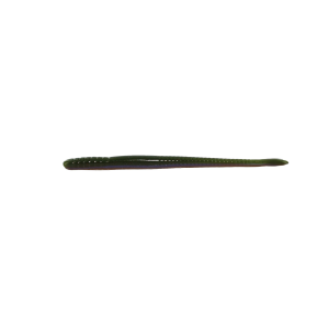 Roboworm 6''Fat StraightTail Aaron's Magic Red & Blk Fl