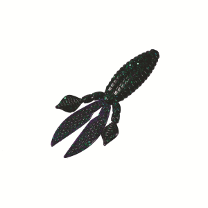 Strike King 4'' Rodent Soft Bait Black Blue Flake 6pk
