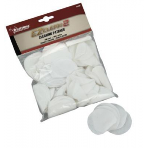 Traditions EZ Clean 2 Cleaning Patches .45-.54 Cal 100/bag 2.5 in. dia.