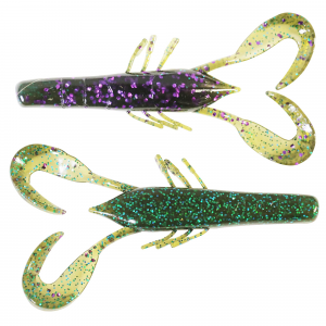 Missile Bait Craw Father 3.5" Bait Candy Grass 7pk