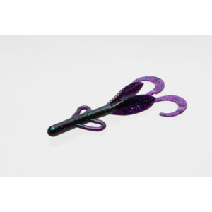 Zoom-Baits Zoom Baby Brush Hog 4'' Junebug 12pk - $5.89 at Natchez Shooting & Outdoors