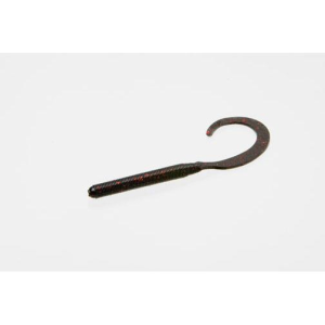 Zoom-Baits Zoom Curly Tail 4'' Black Red Glitter 20pk - $5.74 at Natchez Shooting & Outdoors