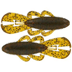 Googan Bandito Bug 4'' Green Pumpkin 7pk