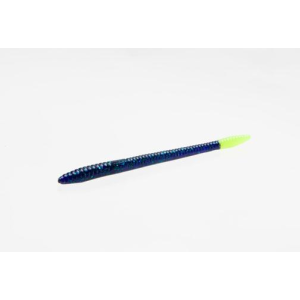 Zoom-Baits Zoom Finesse 4.5'' Junebug/Chartreuse 20pk - $5.60 at Natchez Shooting & Outdoors