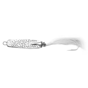 P-Line P-Line Mikey Jig 2 oz Chrome/White - $5.88 at Natchez Shooting & Outdoors
