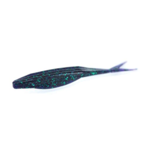 Zoom Super Fluke Jr 4'' Junebug 10pk