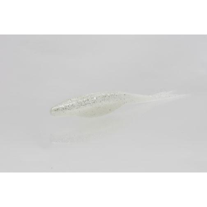Zoom Super Fluke Jr 4'' White Ice 10pk