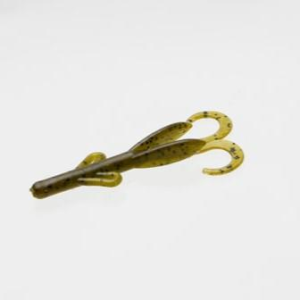 Zoom Tiny Brush Hog 3'' Green Pumpkin 15pk