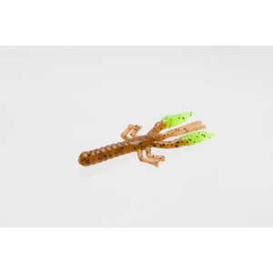 Zoom Lil Critter Craw 3'' Pumpkin/Chartreuse 12pk