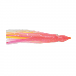 P-Line Sunrise Squid 2.5'' Pink/Yellow Clear 8pk