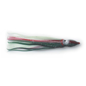 P-Line Sunrise Squid 4.5'' Glow/Dark Gray/Red Stripe