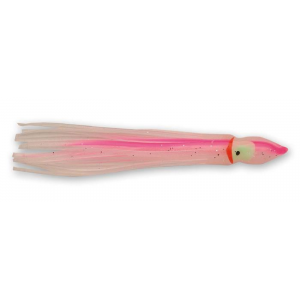 P-Line Sunrise Squid 4.5'' Clear Pearl w/Pink 5pk