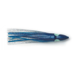 P-Line Sunrise Squid 7.5'' Blue/Clear/Silver Fl 2pk