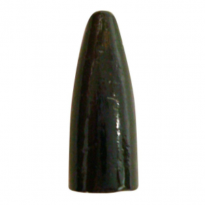 Bullet Weight Worm Black 1/2 oz 5pk