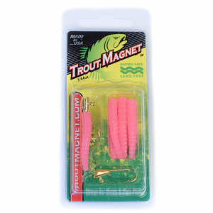 Leland NoLead Trout Magnet Pink 1/64oz 9pk