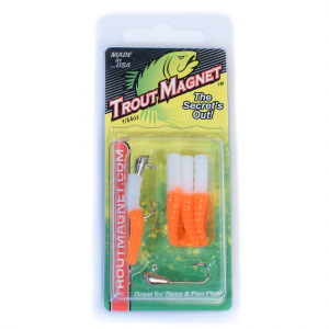 Leland Trout Magnet White/Orange 1/64oz 9pk