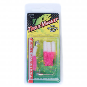 Leland Trout Magnet White/Pink 1/64oz 9pk