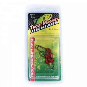 Leland Trout Magnet Replace Red 1/64oz 5pk