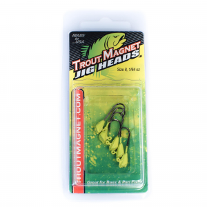 Leland Trout Magnet Replace Chartreuse 1/64oz 5pk