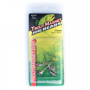 Leland Trout Magnet Replace 1/64 oz Silver 5pk