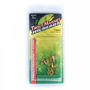 Leland Trout Magnet Replace Gold 1/64oz 5pk