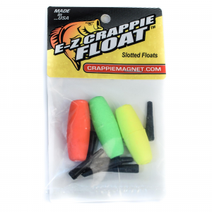 Leland Crappie Float Green/Red/Yellow 1.5'' 3pk