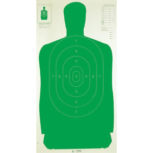 Champion LE Targets Paper Silhouette Target - 24" X 45", Green, 100/Pack