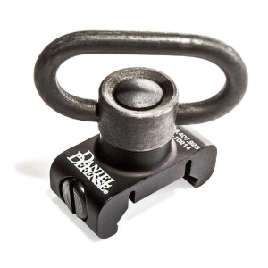 Daniel Defense Rail Mount QD Swivel Attachment Point with Swivel Black