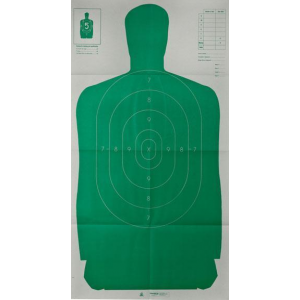 Champion LE Targets Silhouette Target - 24" X 45", Green, 10/Pack
