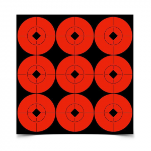 2" Adhesive  Target Spots 90/Pack