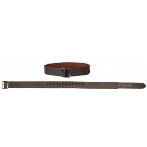 Hunter Leather Cartridge Belt, .45 Caliber, 34" - 39" Medium, Antique Brown