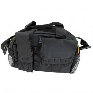 Bulldog Tactical Pistol Range Bag w/MOLLE Mag Pouches - Black