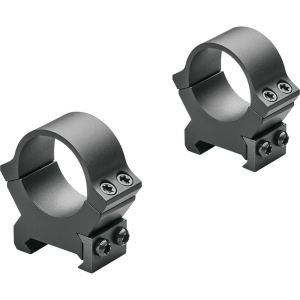 Leupold Leupold 2-Piece Precision-Fit PRW2 Weaver-Style Permanent Rings 1" Medium - Matte Black - $57.99 at Natchez Shooting & Outdoors