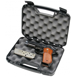 MTM Snap-Latch Single Handgun Case for Up to 4" Barrels - Black