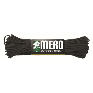 Mero 550 Paracord - 100' 550 lb Black