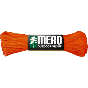 Mero 550 Paracord - 100' 550 lb Orange Neon